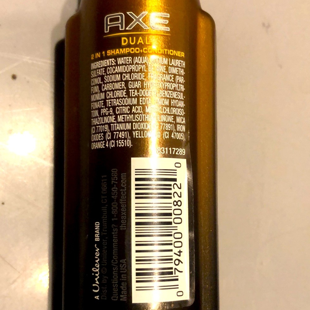 AXE DUAL & HEAT 2 in 1 Shampoo/Conditioner Travel Set - Picture 5 of 7